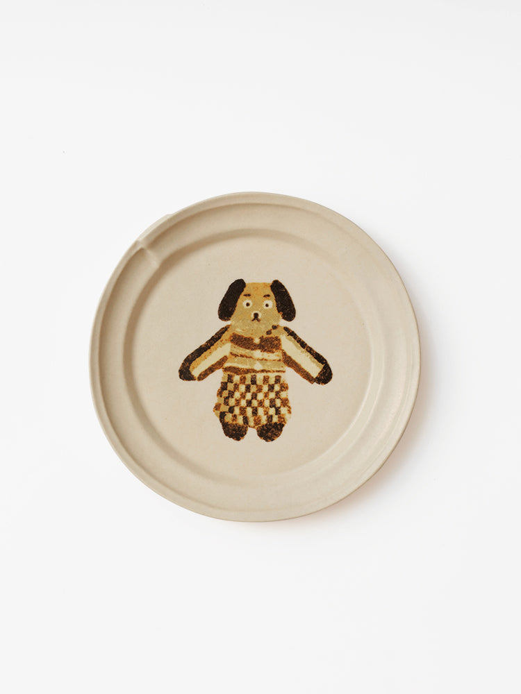 Animal Friends Ceramic Plate - TRLab Shop