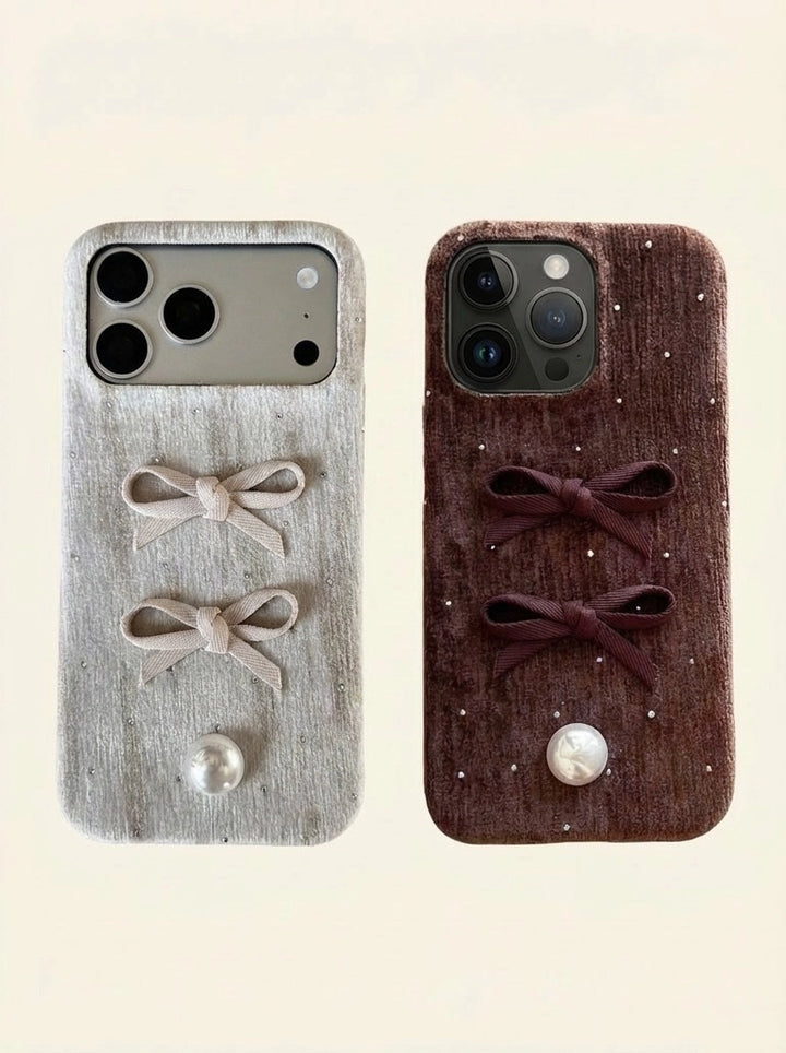 Velvet Bow Phone Case - TRLab Shop