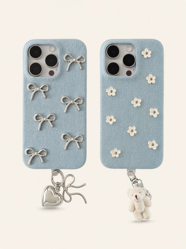 Cowboy Floral & Bow Phone Case