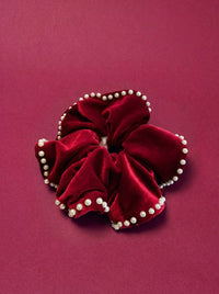 Nocturnal Feast Wavy Hem Scrunchie - TRLab Shop