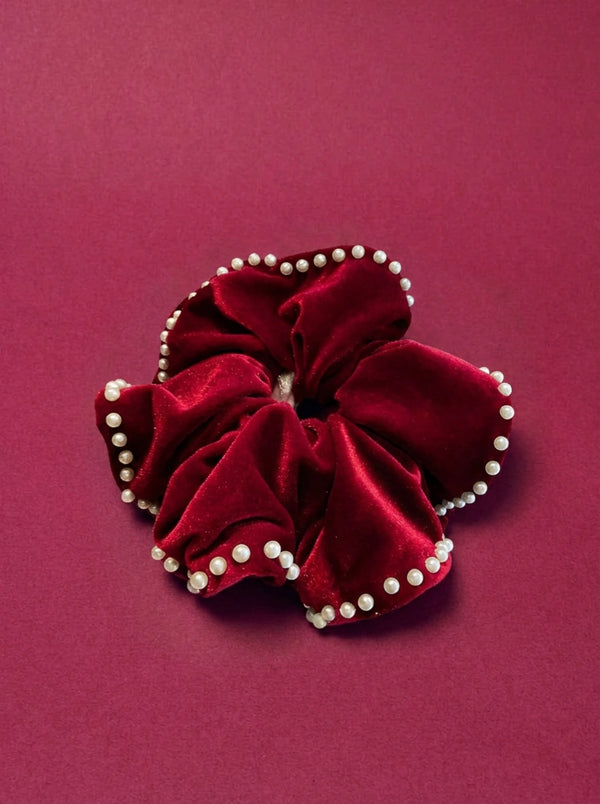 Nocturnal Feast Wavy Hem Scrunchie - TRLab Shop