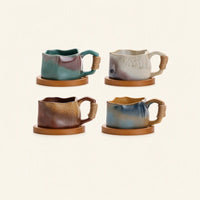 Rope Handle Ceramic Mug