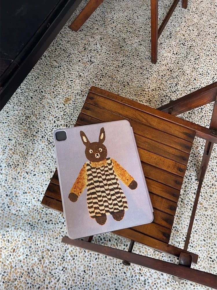 Animal Pals Fabric iPad Case x chunmei - TRLab Shop