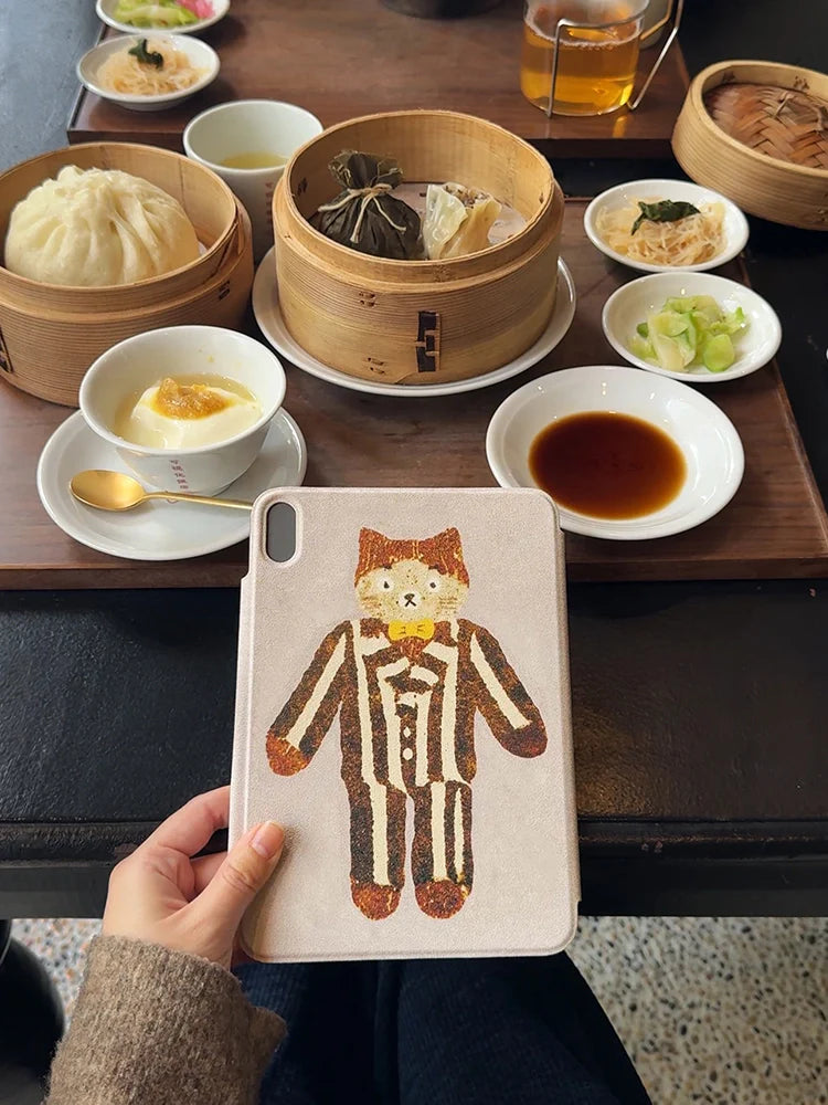 Animal Pals Fabric iPad Case x chunmei - TRLab Shop