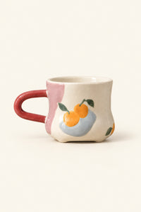 Orchard Morning Cream Ceramic Mug