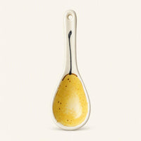 Golden Pear Cream Ceramic Bowls