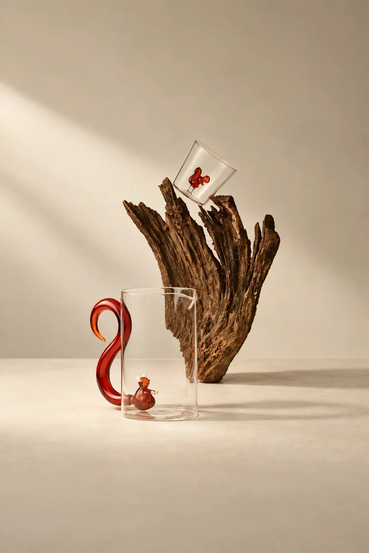 Little Theater Clear Glass Drinkware Set
