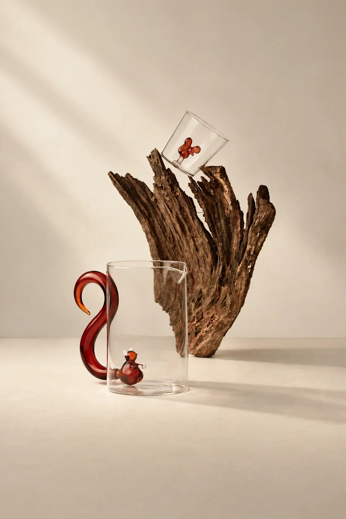 Little Theater Clear Glass Drinkware Set