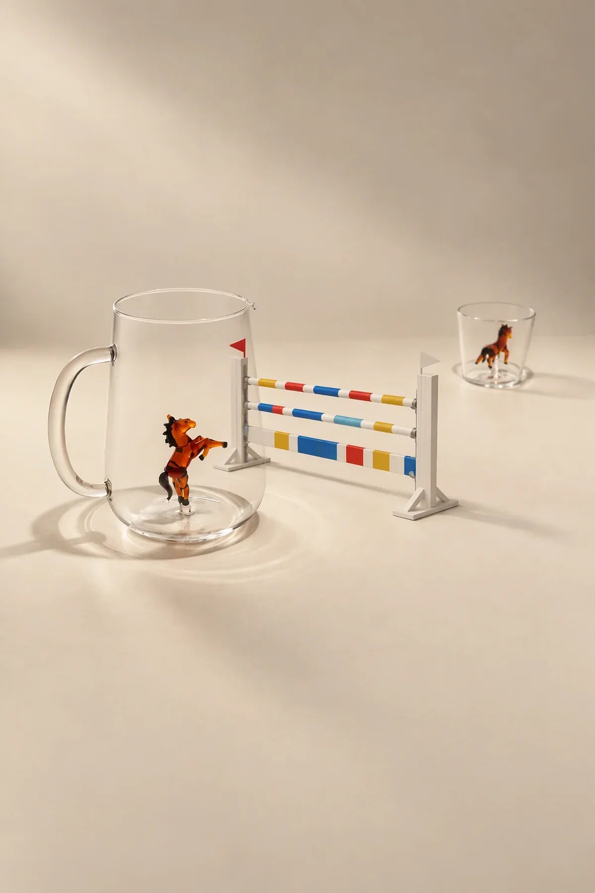 Little Theater Clear Glass Drinkware Set