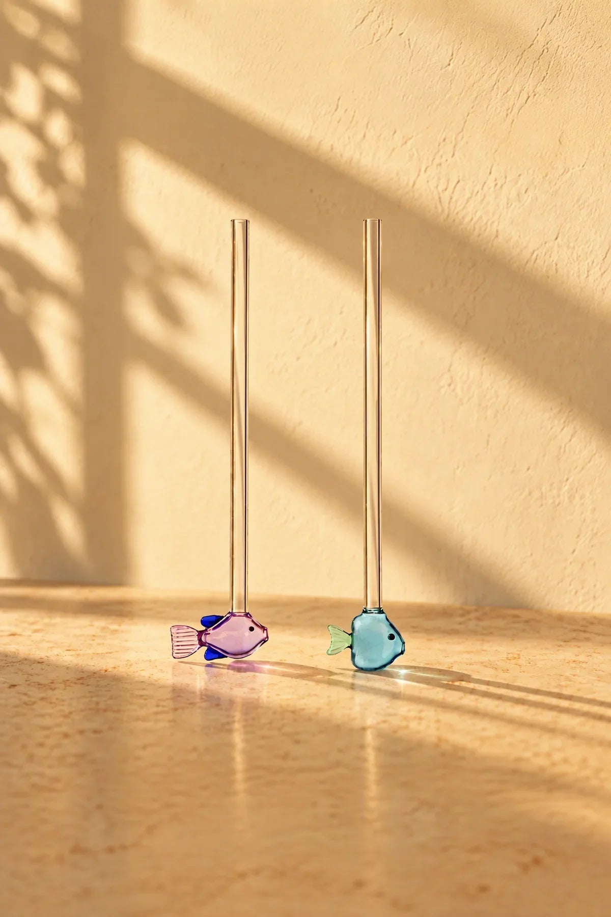 Menagerie Multi-Color Glass Stirring Spoon