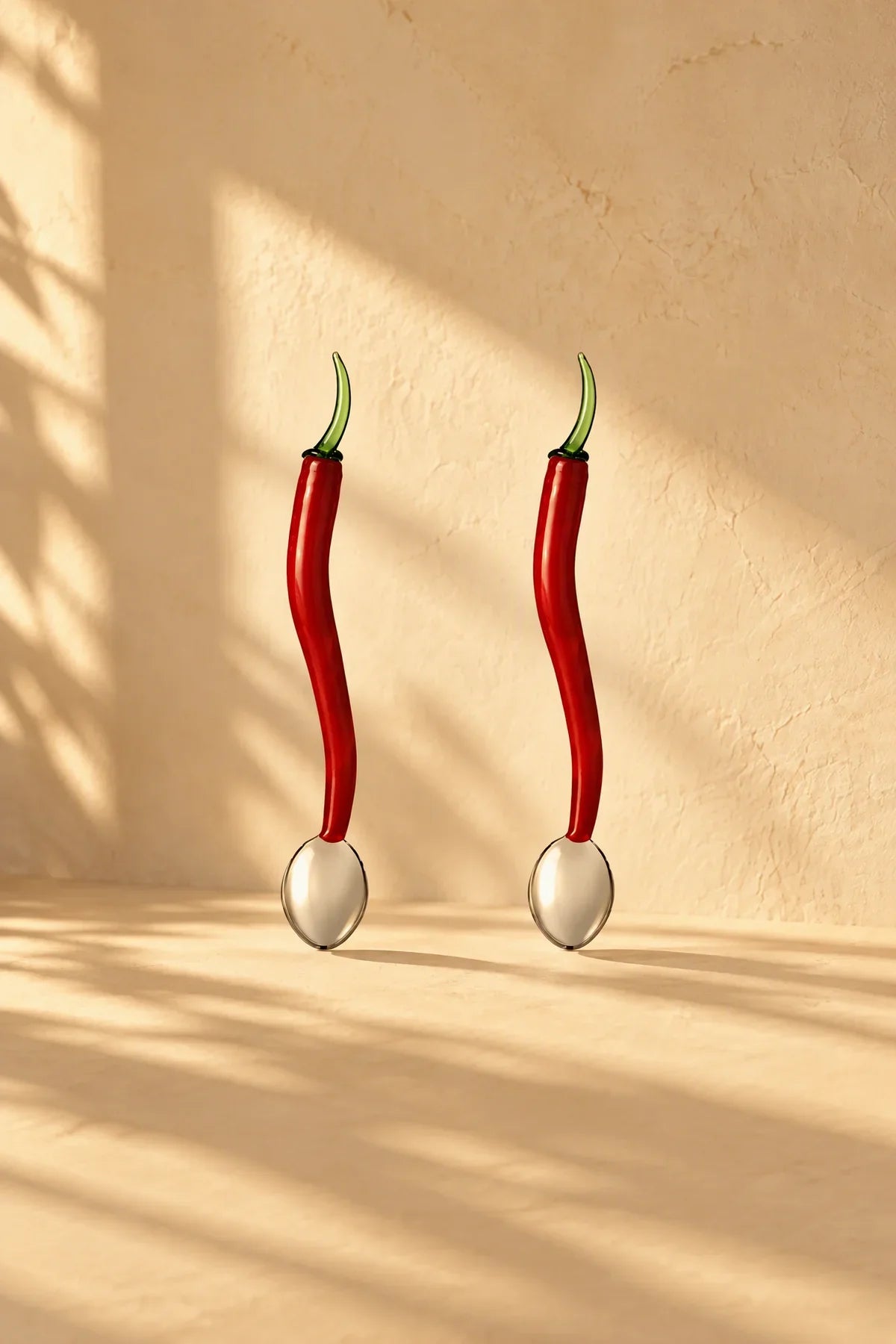 Menagerie Multi-Color Glass Stirring Spoon