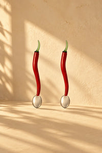 Menagerie Multi-Color Glass Stirring Spoon