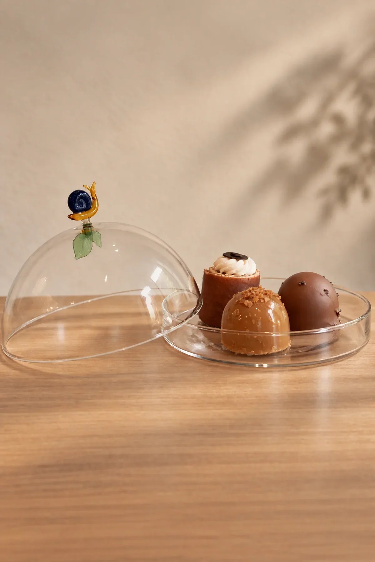 Garden Sanctuary Clear Borosilicate Glass Cloche