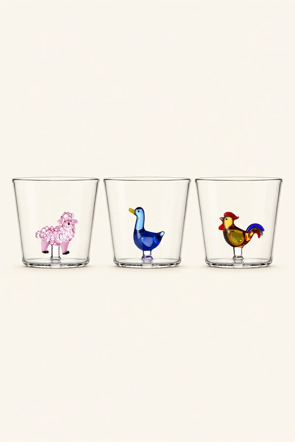 Little Theater Clear Glass Tumbler