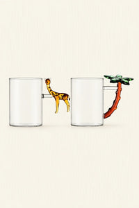 Glass Menagerie Clear Borosilicate Glass Drinking Glass