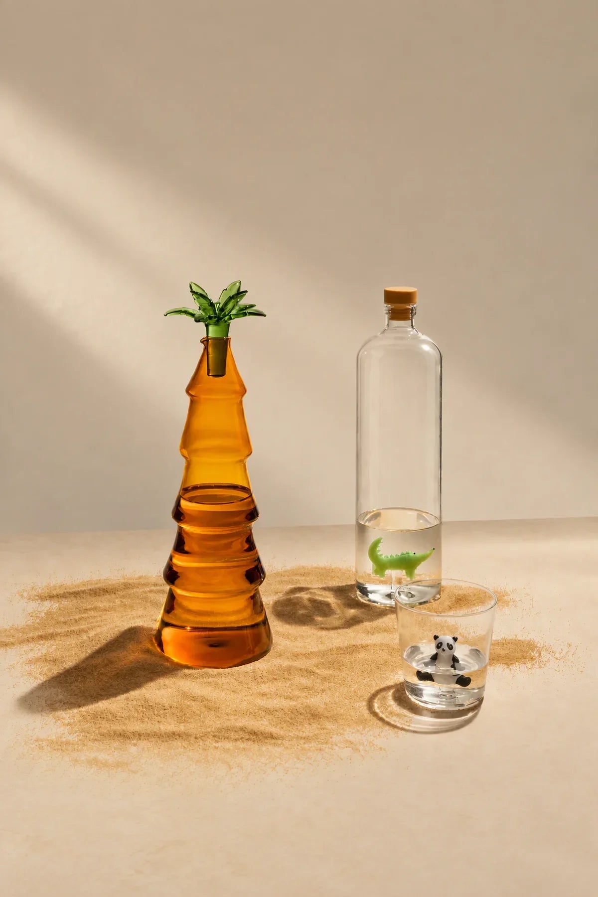 Glass Menagerie Clear Borosilicate Glass Drinking Glass