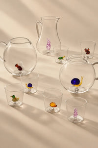 Little Theater Clear Glass Tumbler