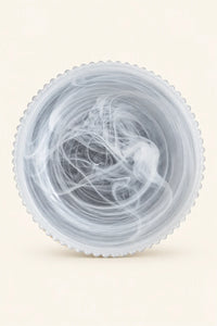 Mist Ceremony Frosted White Glass Tea Set