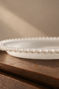 Mist Ceremony Frosted White Glass Tea Set