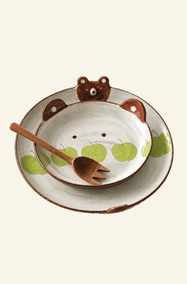 Bear Orchard Stoneware Plate