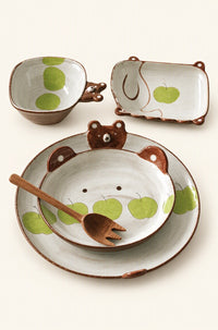 Bear Orchard Stoneware Plate
