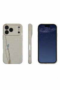 Painter's Study Ivory Canvas-Look Phone Case