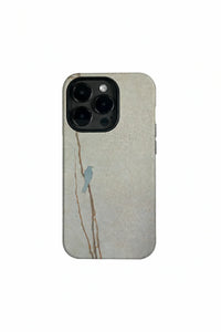 Painter's Study Ivory Canvas-Look Phone Case
