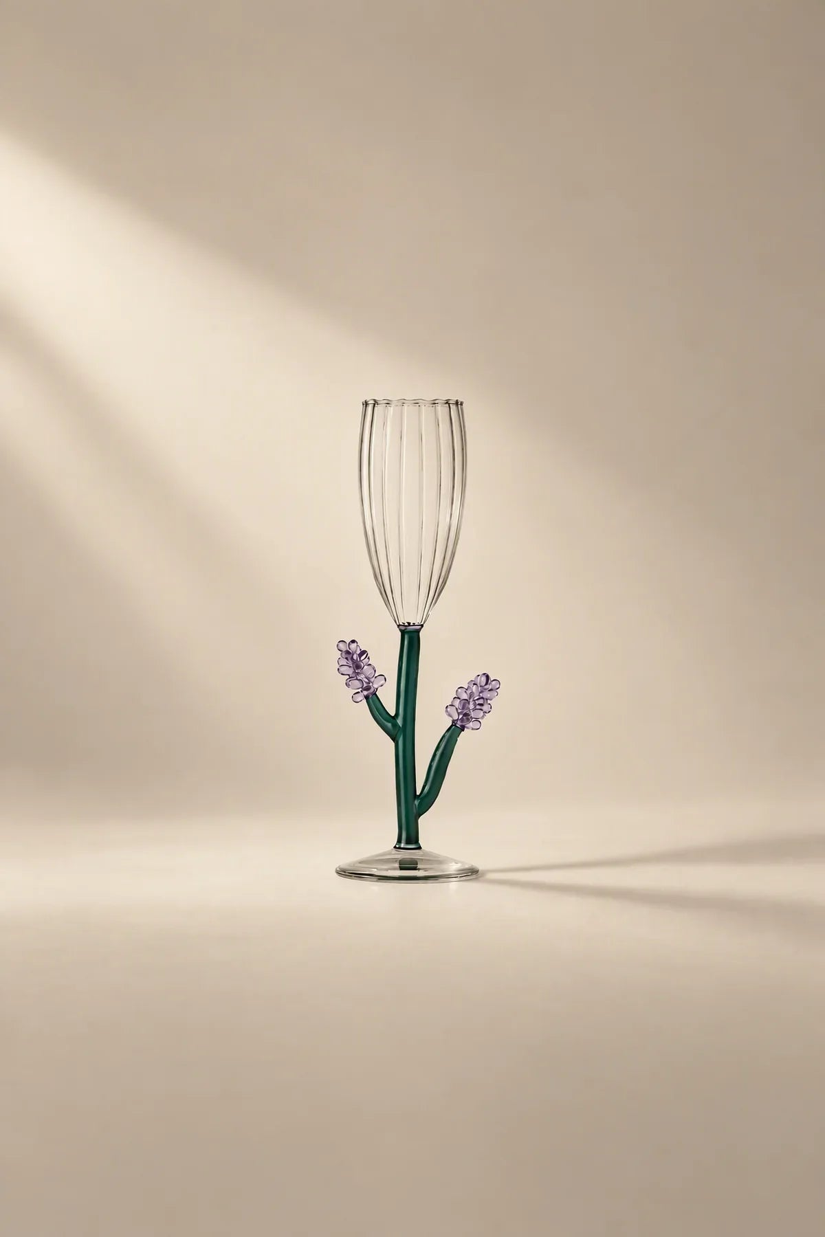 Secret Garden Botanical-Stem Borosilicate Glassware