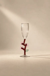 Secret Garden Botanical-Stem Borosilicate Glassware