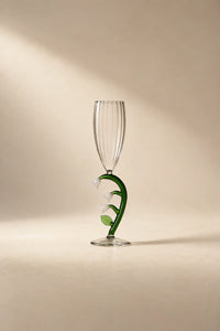 Secret Garden Botanical-Stem Borosilicate Glassware