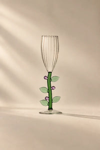 Secret Garden Botanical-Stem Borosilicate Glassware