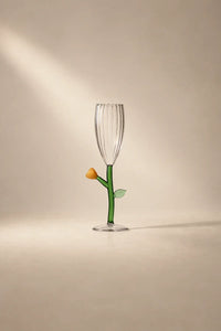 Secret Garden Botanical-Stem Borosilicate Glassware