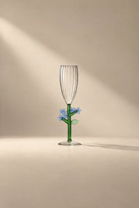 Secret Garden Botanical-Stem Borosilicate Glassware