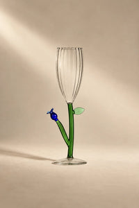 Secret Garden Botanical-Stem Borosilicate Glassware