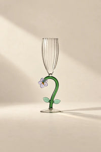 Secret Garden Botanical-Stem Borosilicate Glassware