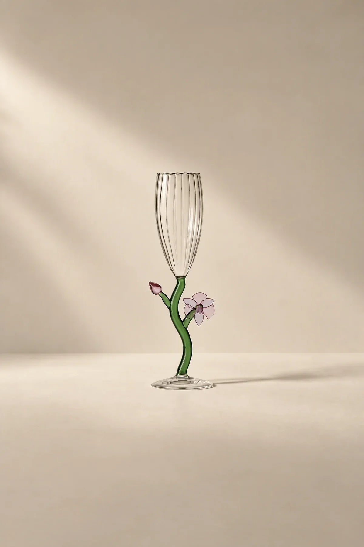 Secret Garden Botanical-Stem Borosilicate Glassware