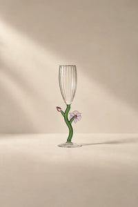 Secret Garden Botanical-Stem Borosilicate Glassware