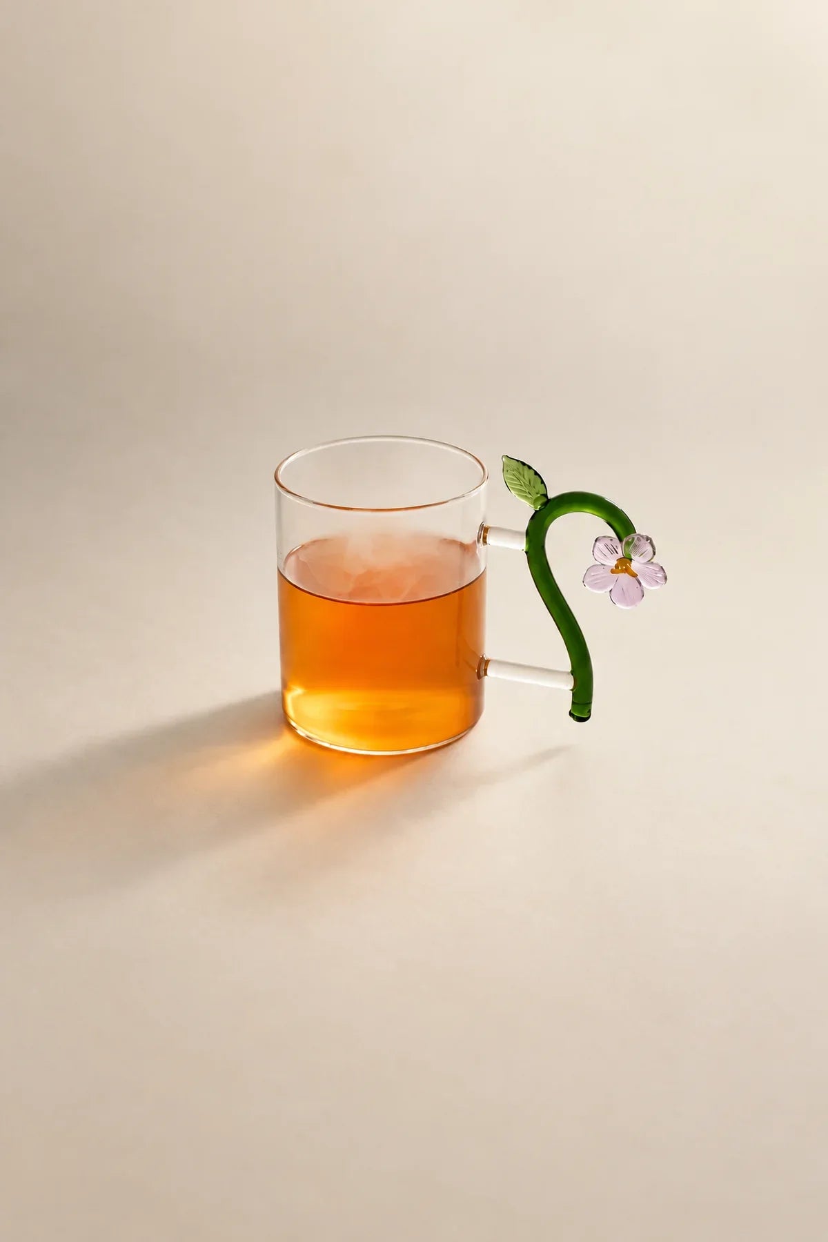 Meadow Bloom Clear Glass Drinkware Collection