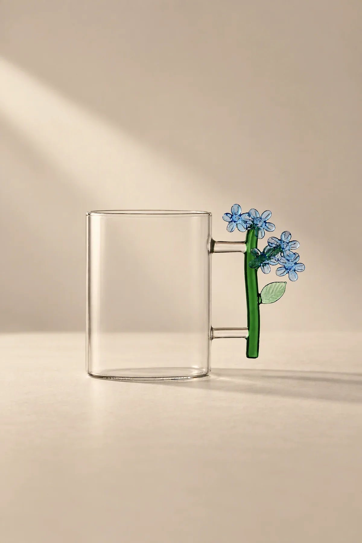 Meadow Bloom Clear Glass Drinkware Collection