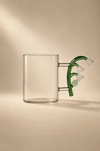 Meadow Bloom Clear Glass Drinkware Collection
