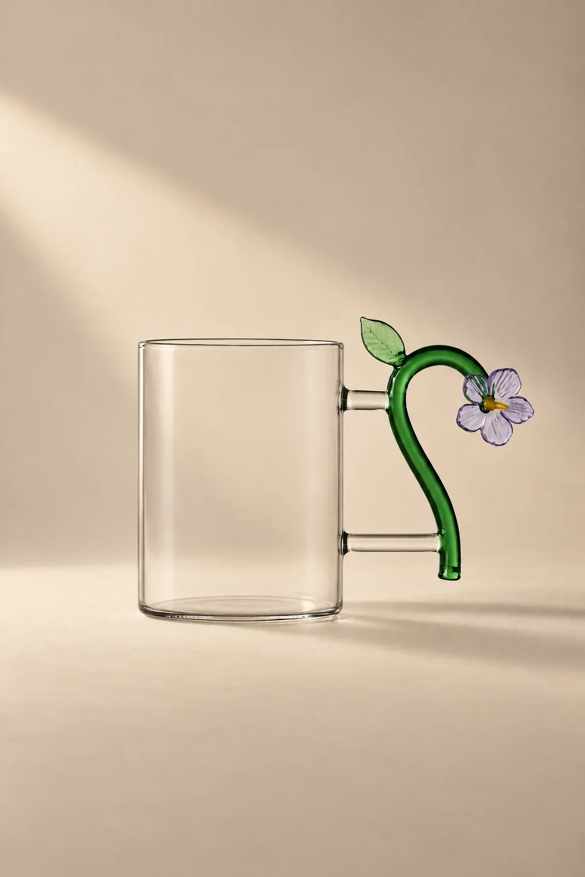 Meadow Bloom Clear Glass Drinkware Collection