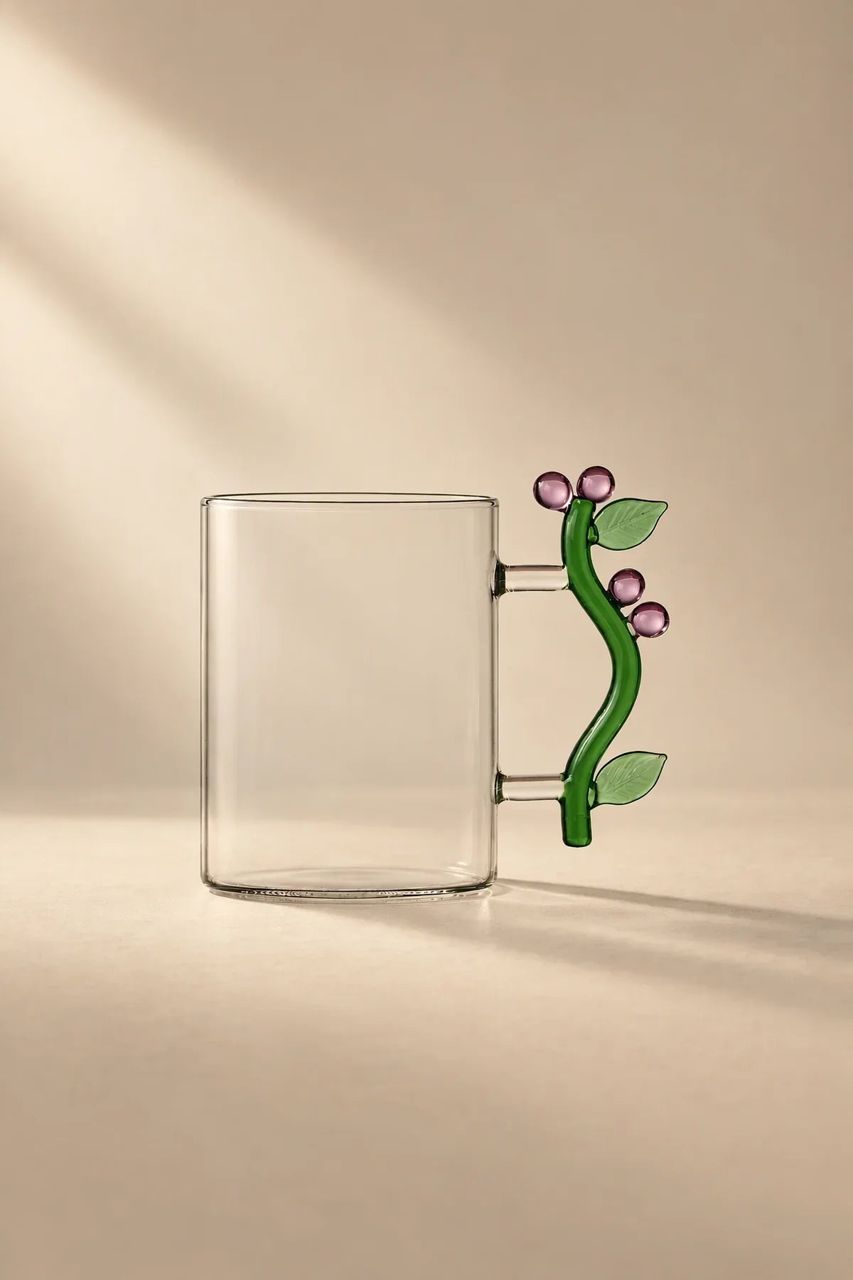 Meadow Bloom Clear Glass Drinkware Collection