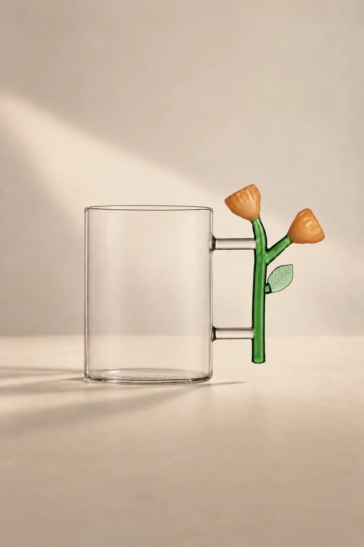 Meadow Bloom Clear Glass Drinkware Collection