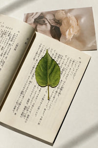 Eternal Spring Green Resin Bookmark