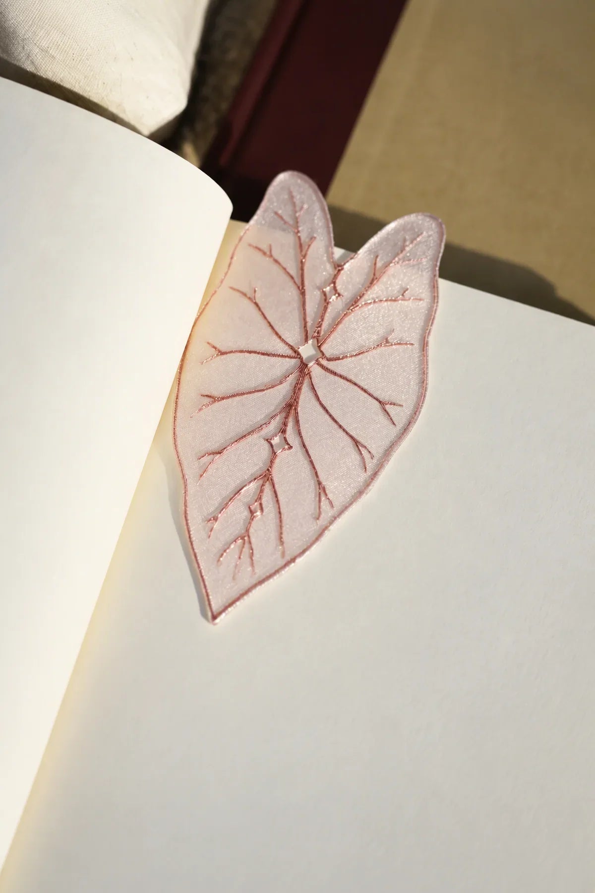 Botanical Veil Translucent Film Bookmark