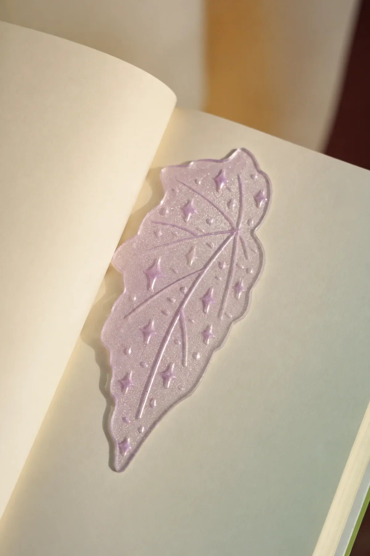 Botanical Veil Translucent Film Bookmark