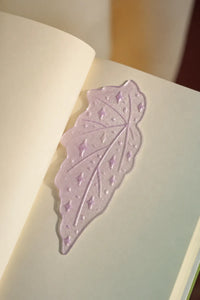 Botanical Veil Translucent Film Bookmark
