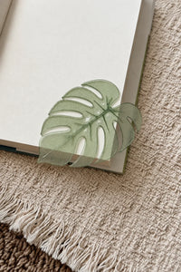 Botanical Veil Translucent Film Bookmark