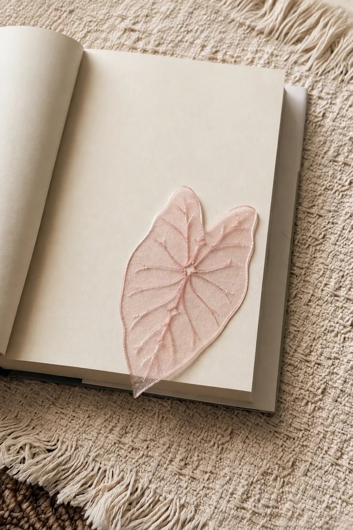 Botanical Veil Translucent Film Bookmark