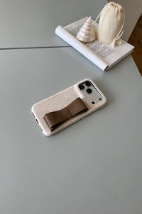 Gift Wrapped Pink Crocodile-Look Phone Case